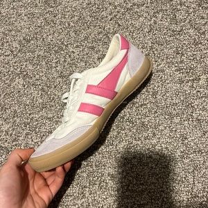 Barely worn pink and white Gola sneakers